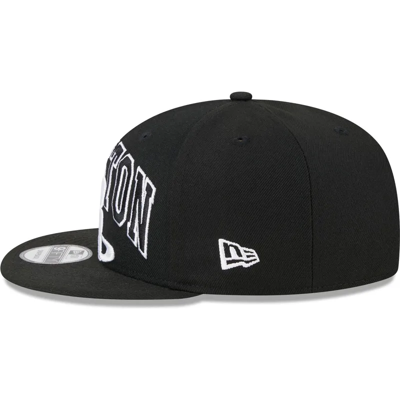 cappellino-snapback-nero-piatto-9fifty-tip-off-2023-dei-houston-rockets-nba-di-new-era
