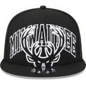epci-plata-negru-snapback-9fifty-tip-off-2023-de-milwaukee-bucks-nba-de-new-era