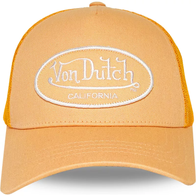 von-dutch-curved-brim-lof-b6b-yellow-adjustable-cap