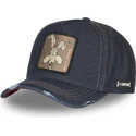 epci-curbata-bleumarin-snapback-denim-loo8-coy1-coiot-looney-tunes-de-capslab