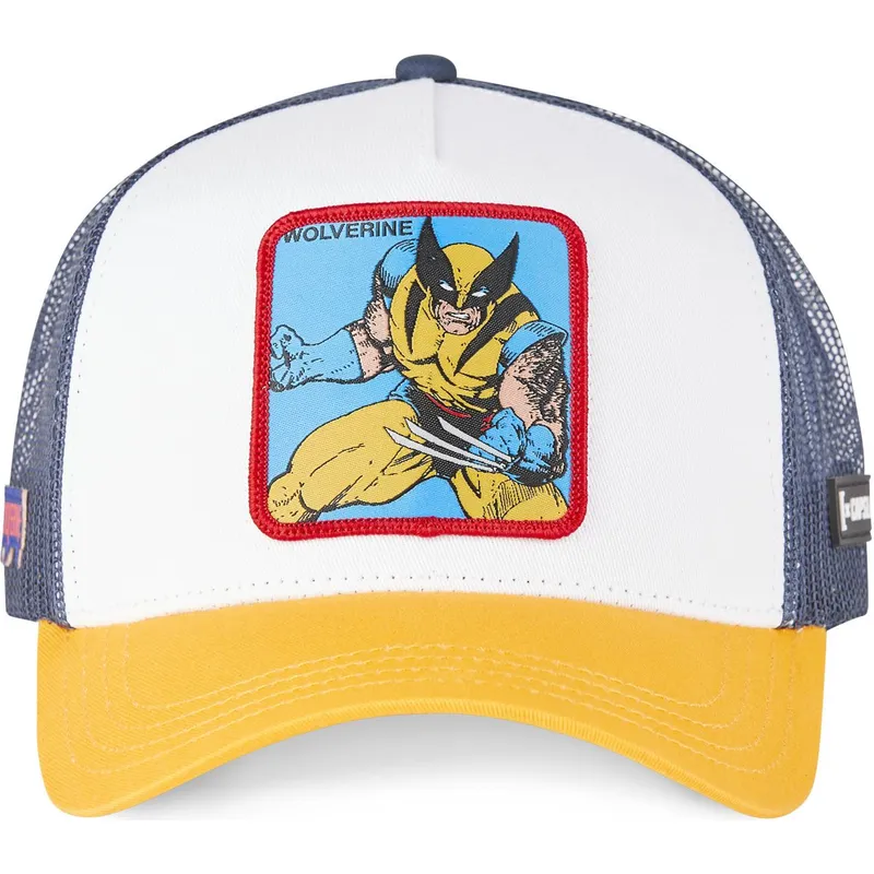 epci-curbata-alb-snapback-wol-wolverine-marvel-comics-de-capslab