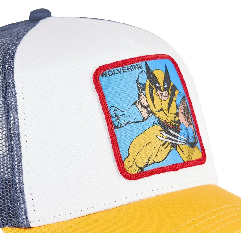 epci-curbata-alb-snapback-wol-wolverine-marvel-comics-de-capslab