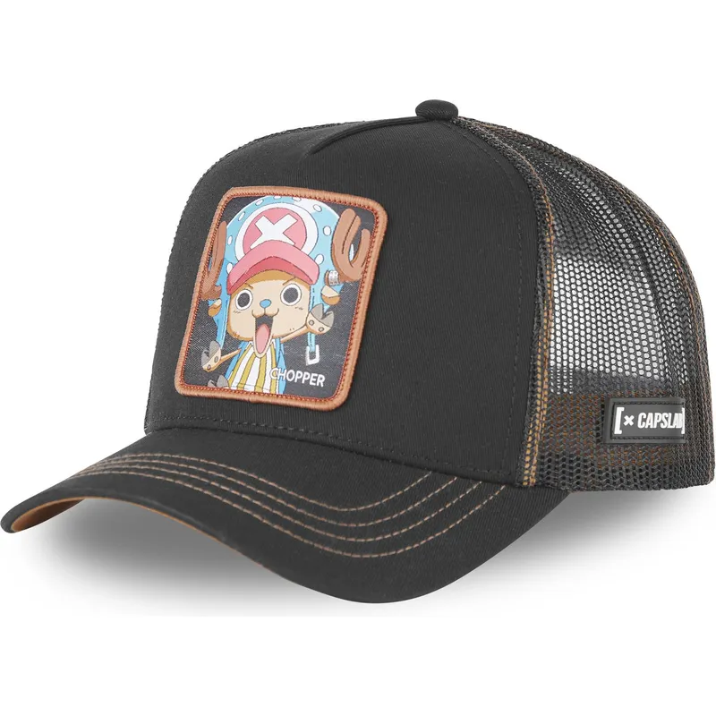 epci-curbata-negru-snapback-cho3-tony-tony-chopper-one-piece-de-capslab