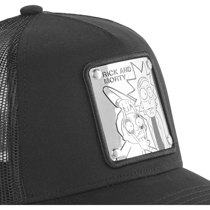 epci-curbata-negru-snapback-loo3-rick-i-morty-de-capslab