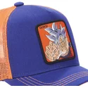 capslab-dragon-ball-son-goku-ultra-instinct-kid-ult1-morkbla-och-orange-truckerkeps-for-barn