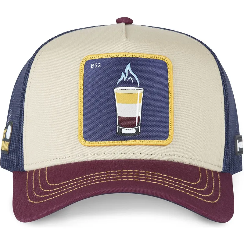 epci-curbata-bej-snapback-b52-cocktails-de-capslab