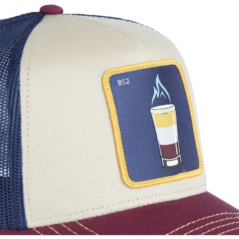 epci-curbata-bej-snapback-b52-cocktails-de-capslab