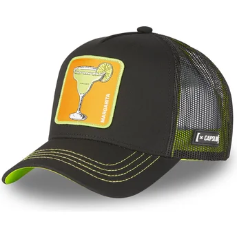 Schwarze Trucker-Kappe Margarita MA1 Cocktails von Capslab