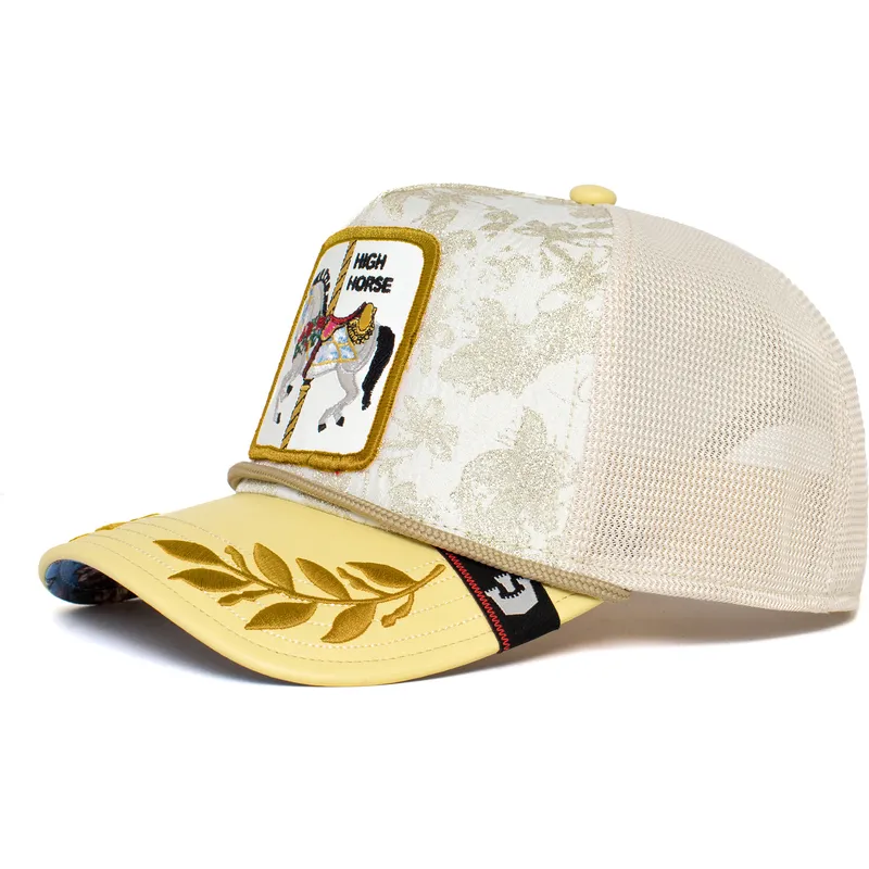 epci-curbata-alb-snapback-high-horse-altus-equo-carousel-the-farm-de-goorin-bros
