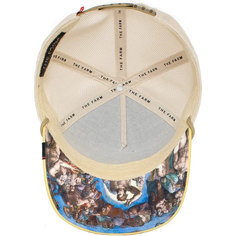 epci-curbata-alb-snapback-high-horse-altus-equo-carousel-the-farm-de-goorin-bros