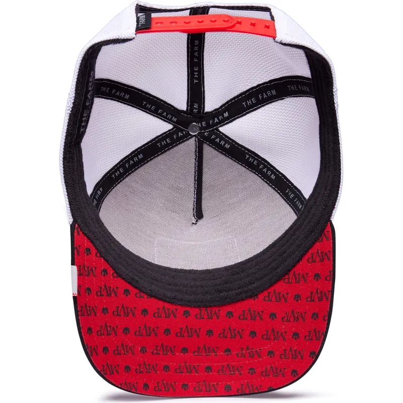 goorin-bros-rote-weisse-und-schwarze-trucker-kappe-ziege-goat-mv-butter-the-farm-mvp