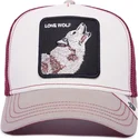 epci-curbata-alb-snapback-lone-wolf-mv-howler-the-farm-mvp-the-farm-de-goorin-bros