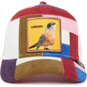 epci-curbata-papagal-snapback-cheery-right-side-of-the-bed-the-farm-patchwork-the-farm-de-goorin-bros