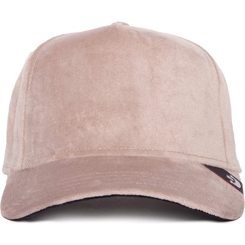 epci-curbata-camionagiu-bej-snapback-velour-blank-the-farm-de-goorin-bros