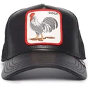 epci-curbata-negru-snapback-cock-will-prevail-the-farm-leather-the-farm-de-goorin-bros