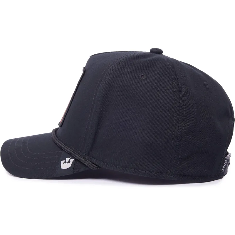 epci-curbata-negru-snapback-king-100-the-farm-all-over-canvas-the-farm-de-goorin-bros