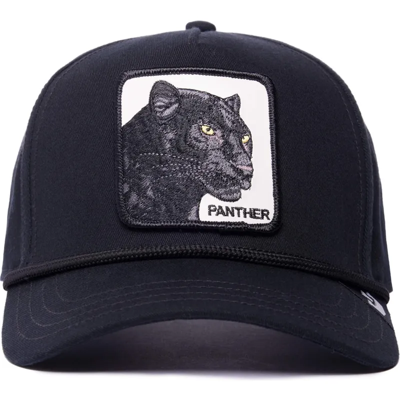 czarna-czapka-z-zakrzywionym-daszkiem-snapback-pantera-panther-100-the-farm-all-over-canvas-od-goorin-bros