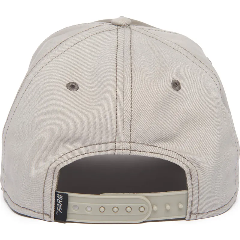 cappellino-grigio-snapback-paloma-homie-pigeon-100-the-farm-all-over-canvas-di-goorin-bros