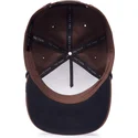 gorra-curva-marron-snapback-puerco-espin-prick-porcupine-100-the-farm-all-over-canvas-de-goorin-bros