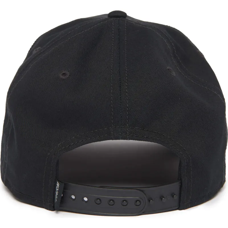 epci-curbata-negru-snapback-wise-owl-100-the-farm-all-over-canvas-the-farm-de-goorin-bros