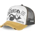 capslab-daffy-duck-loo8-duc1-looney-tunes-white-black-and-yellow-trucker-hat