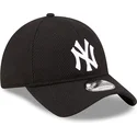 new-era-curved-brim-9twenty-herringbone-new-york-yankees-mlb-black-adjustable-cap