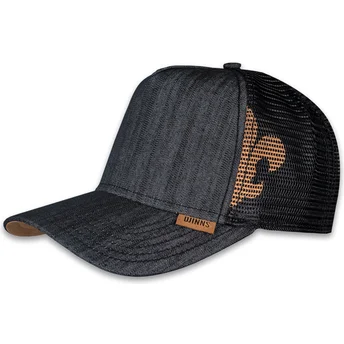 Șepci curbată negru snapback HFT Linen 2014 de Djinns
