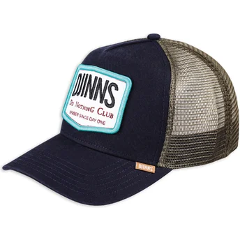 Cap curbată navy blue snapback de Djinns