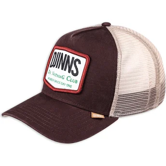 Cappellino trucker marrone Do Nothing Club 2 HFT di Djinns