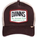 cappellino-trucker-marrone-do-nothing-club-2-hft-di-djinns