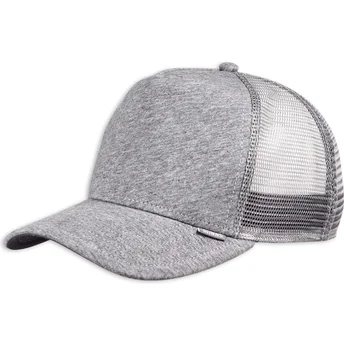 Cappellino trucker grigio chiaro Cut & Sew HFT di Djinns