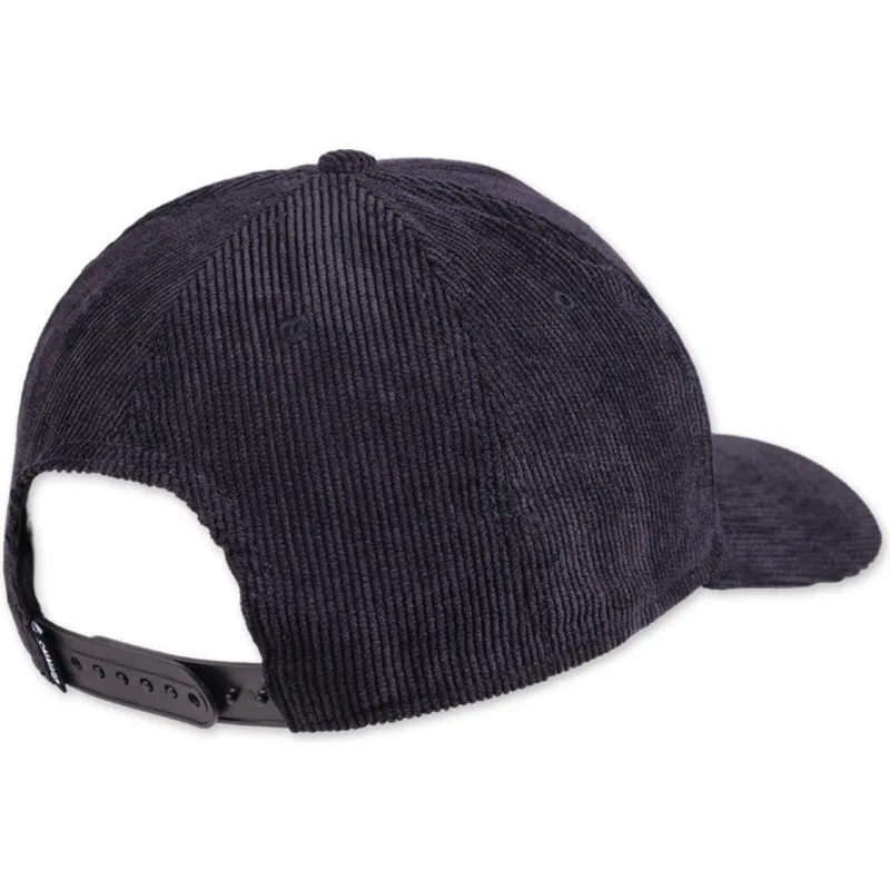 cappellino-curvo-nero-snapback-cord-mountains-truefit-di-djinns