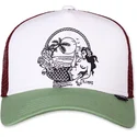 gorra-trucker-vit-rod-och-gron-lazy-mermaid-hft-fran-djinns