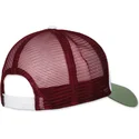 cappello-trucker-bianco-rosso-e-verde-lazy-mermaid-hft-di-djinns