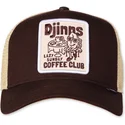 epci-curbata-maro-snapback-lazy-sunday-coffee-hft-de-djinns