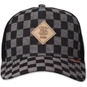 epci-curbata-negru-snapback-hft-denim-check-de-djinns