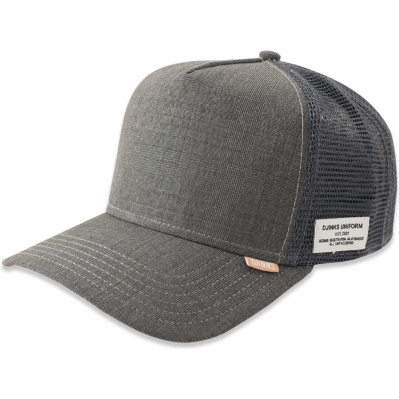 epci-curbata-gri-snapback-hft-glencheck-de-djinns