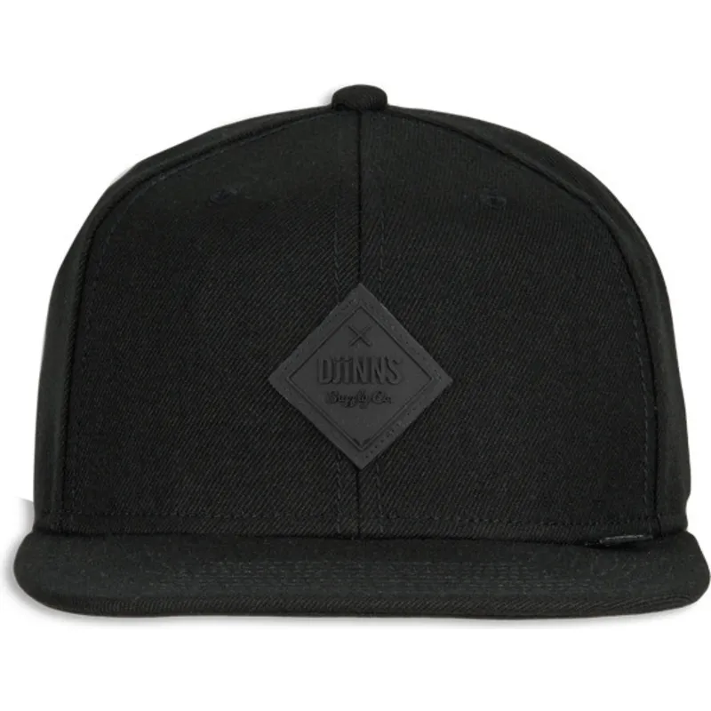 cappello-piatto-nero-snapback-monochrome-di-djinns