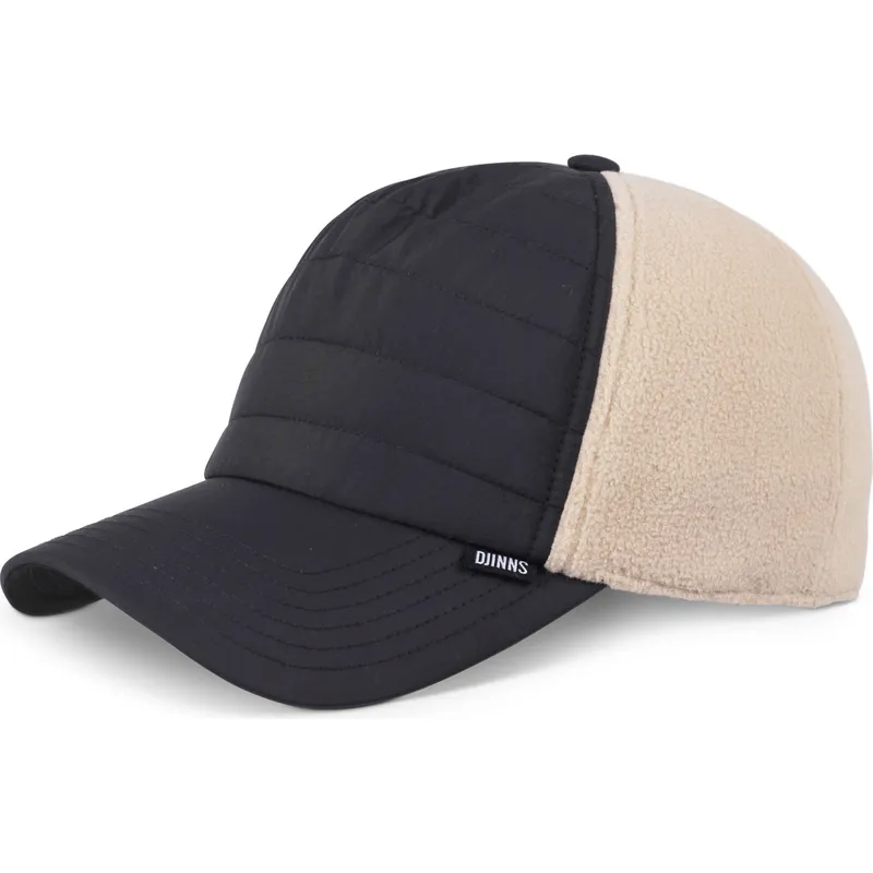 epci-curbata-negru-snapback-hft-puffy-nylon-de-djinns