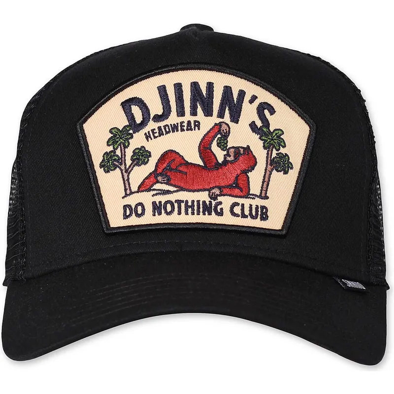cappellino-trucker-nero-do-nothing-club-hft-dnc-sloth-di-djinns