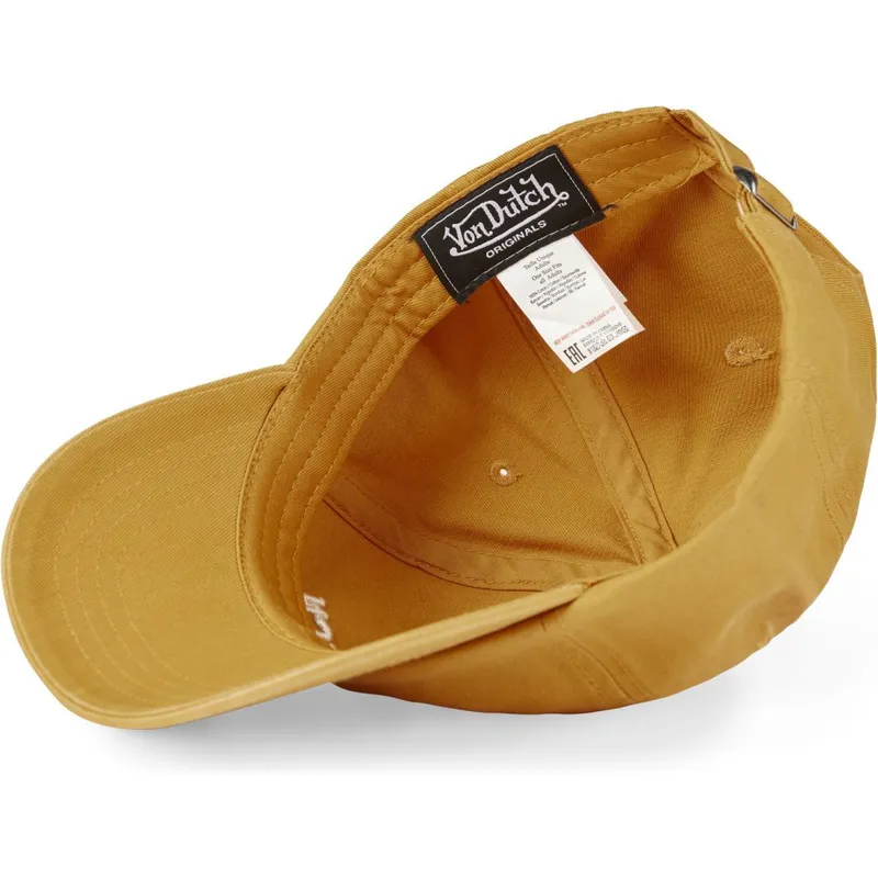 cap-curbata-yellow-adjustable-strap-de-von-dutch