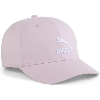 Rosa justerbar böjd keps Classics Archive Logo från Puma