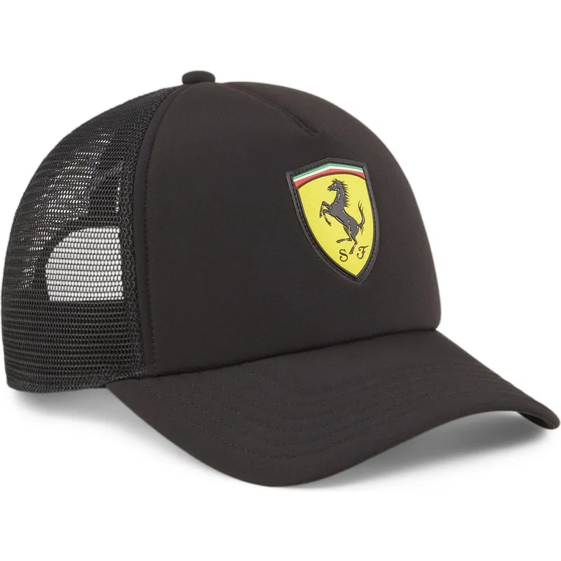 epci-curbata-negru-snapback-race-de-ferrari-formula-1-de-puma