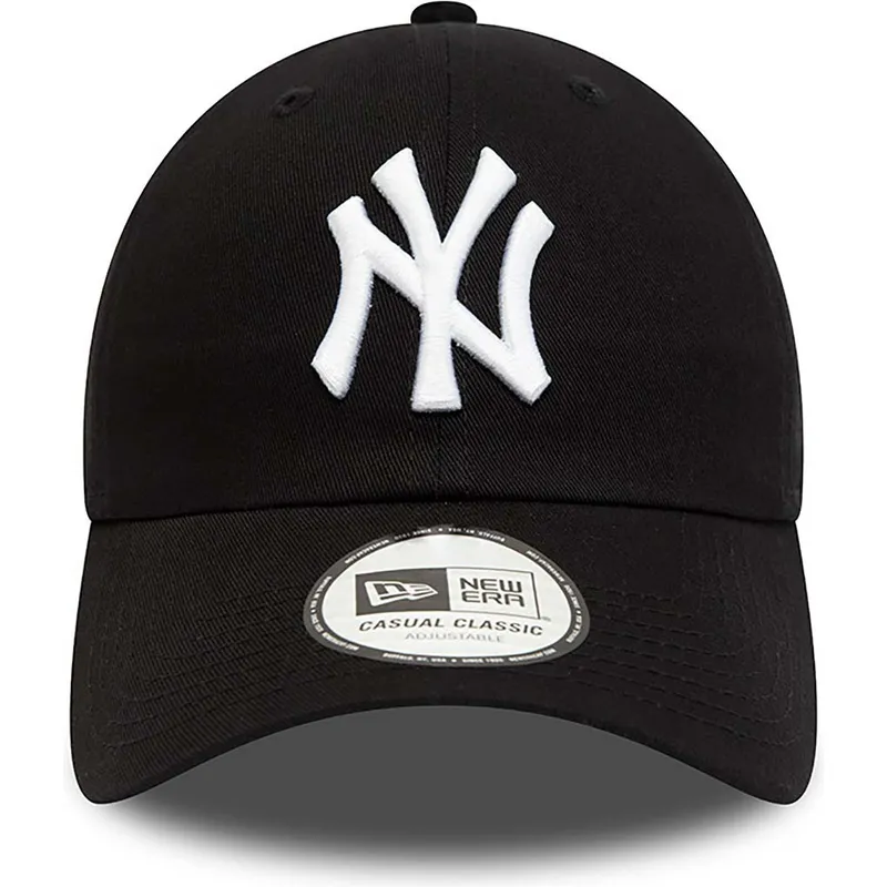 czarna-zakrzywiona-regulowana-czapka-9twenty-league-essential-new-york-yankees-mlb-od-new-era