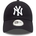 granatowa-zakrzywiona-czapka-z-regulacja-9twenty-league-essential-new-york-yankees-mlb-new-era