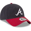 cap-curbata-navy-blue-adjustable-strap-9twenty-core-classic-de-atlanta-braves-mlb-de-new-era