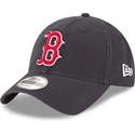 cappellino-curvo-blu-marino-regolabile-9twenty-core-classic-dei-boston-red-sox-mlb-di-new-era