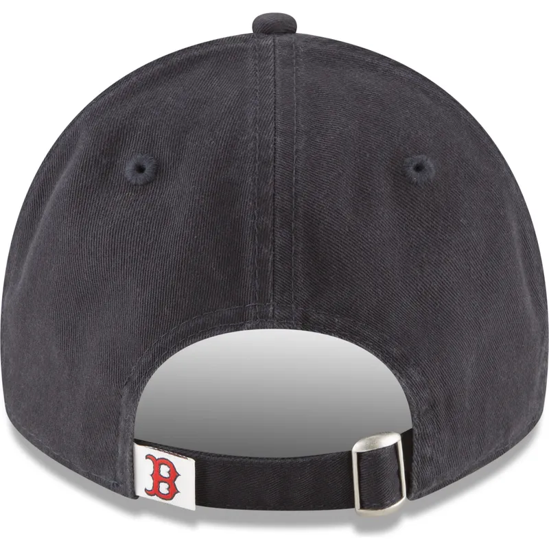 cappellino-curvo-blu-marino-regolabile-9twenty-core-classic-dei-boston-red-sox-mlb-di-new-era