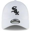 cappellino-curva-bianco-regolabile-con-logo-nero-9twenty-core-classic-di-chicago-white-sox-mlb-di-new-era