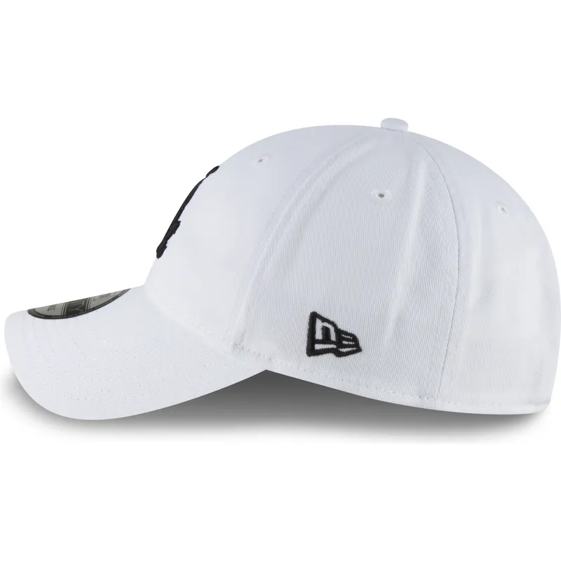 cappellino-curva-bianco-regolabile-con-logo-nero-9twenty-core-classic-di-chicago-white-sox-mlb-di-new-era